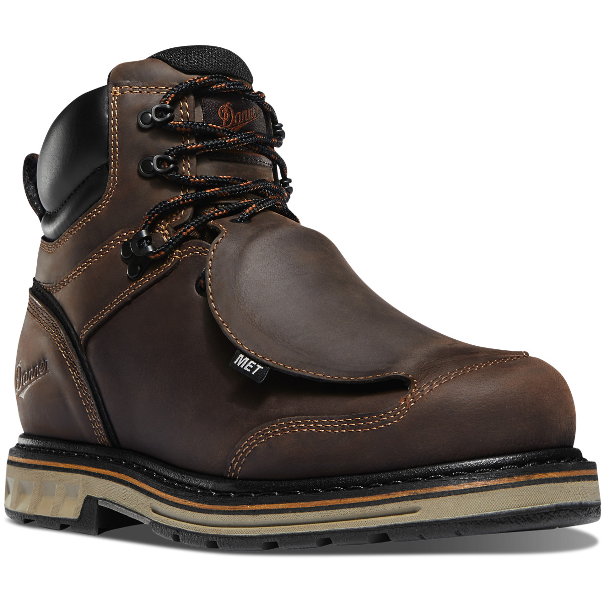 Danner Steel Yard 6 Dark Brown Work Boots Mens - South Africa 34801CWRA